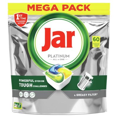 Obrázek Jar Original All In One Kapsle Do Automatické Myčky Nádobí Lemon, 80 ks