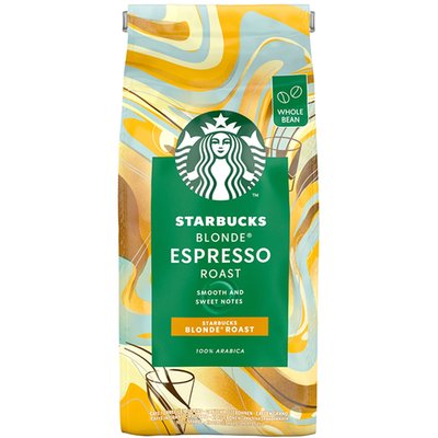 Obrázek Starbucks Blonde Espresso Roast, zrnková káva, 450g