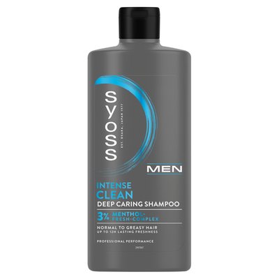 Obrázek Syoss MEN Intense Clean šampon pro normální až mastné vlasy 440ml