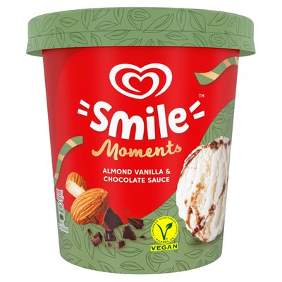 Obrázek Algida Smile Vegan Almond Vanilla & Chocolate Pint 450ml