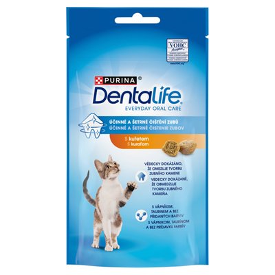 Obrázek DENTALIFE Cat s kuřetem 40g