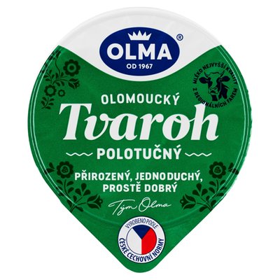 Obrázek Olma Olomoucký tvaroh polotučný 250g