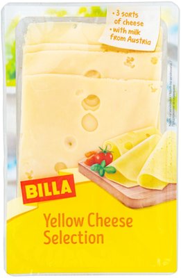 Obrázek BILLA Směs 3 druhů sýrů 250g