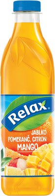 Obrázek Relax exotica Mango-Jablko-Pomeranč-Citron 1l PET