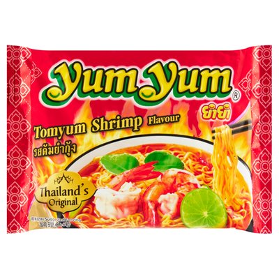 Obrázek Yum Yum Instantní nudlová polévka s příchutí Tom Yum Shrimp 70g