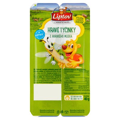 Obrázek Liptov Hravé Tyčinky 40g