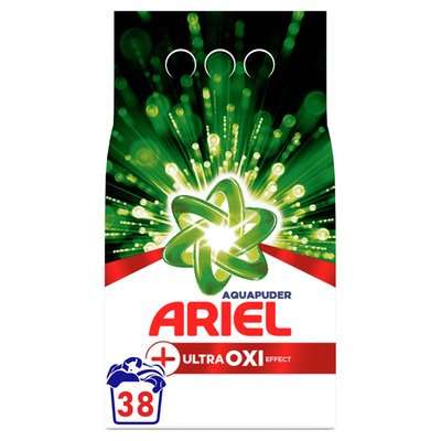 Obrázek Ariel Prací prášek plus Ultra Oxi Effect 2,47 kg (38 praní)