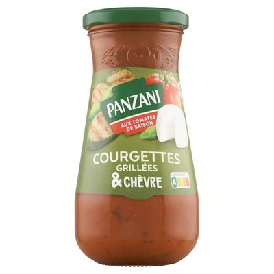 Obrázek Panzani Hotová rajčatová omáčka s grilovanou cuketou a kozím sýrem 400g