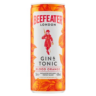 Obrázek Beefeater Blood Orange Gin & Tonic 250ml