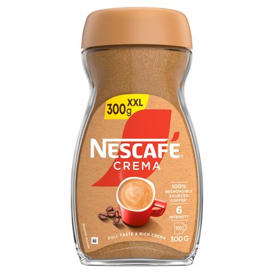 Obrázek NESCAFÉ CREMA Extra bohatá pěna, instantní káva 300g