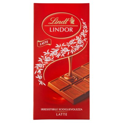 Obrázek Lindt Lindor Mléčná čokoláda s jemnou náplní 100g