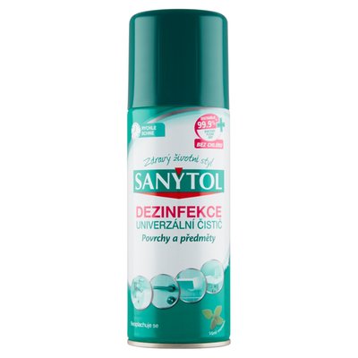 Obrázek SANYTOL DEZINFEKCNI SPREJ MENTOL 400ML