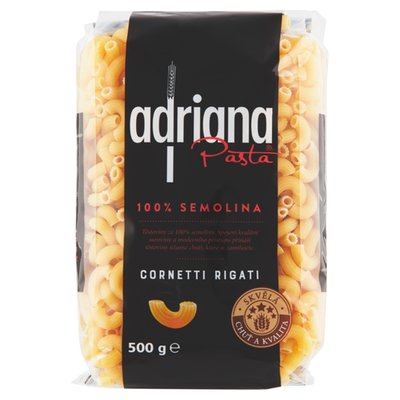 Obrázek Adriana Cornetti Rigati těstoviny semolinové sušené 500g