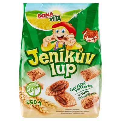 Obrázek Jeníkův lup s náplní lískooříškovou 250g