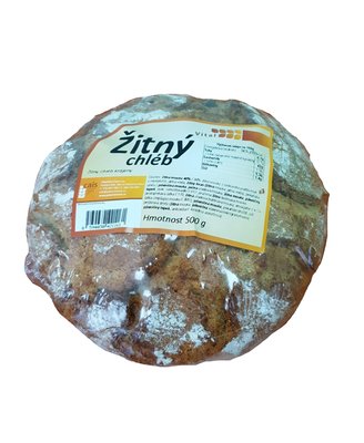 Obrázek Žitný chléb - balený, krájený