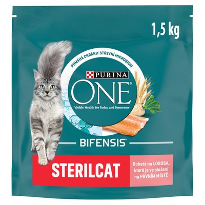 Obrázek Purina ONE Sterilcat bohaté na lososa 1,5kg