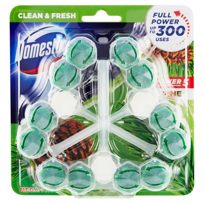 Obrázek DOMESTOS POWER 5 WC BLOK PINE 3X55G