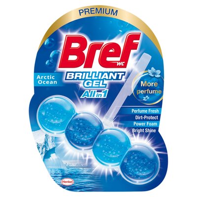 Obrázek Bref Brilliant Gel All in 1 Artic Ocean WC blok 42g