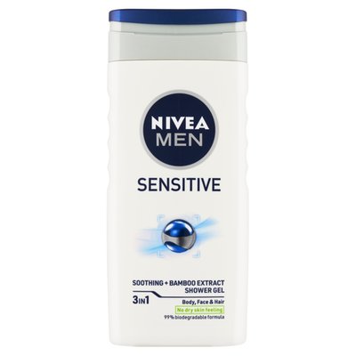 Obrázek Nivea Men Sensitive Sprchový gel 250ml
