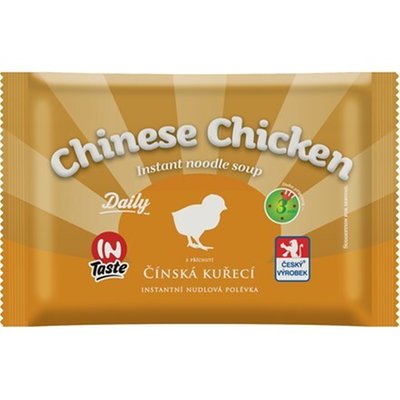 Obrázek Daily Instantní nudlová polévka s kuřecí čínskou příchutí 60g