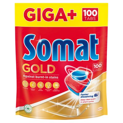 Obrázek SOMAT TABLETY GOLD 100KS