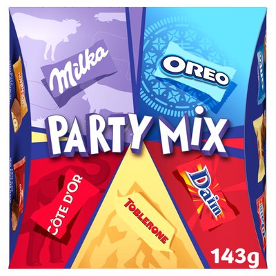 Obrázek Milka bonboniéra Party Mix, mix pralinek 143g