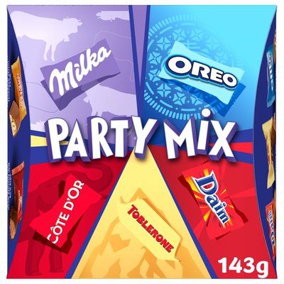 Obrázek Milka bonboniéra Party Mix, mix pralinek 143g