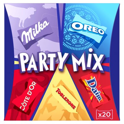 Obrázek Milka bonboniéra Party Mix, mi pralinek 159g