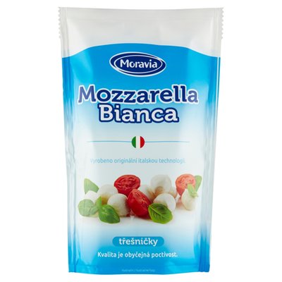 Obrázek Moravia Mozzarella Bianca třešničky 120g