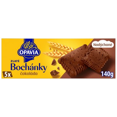 Obrázek Opavia Bochánky čokoládové jemné pečivo 140g
