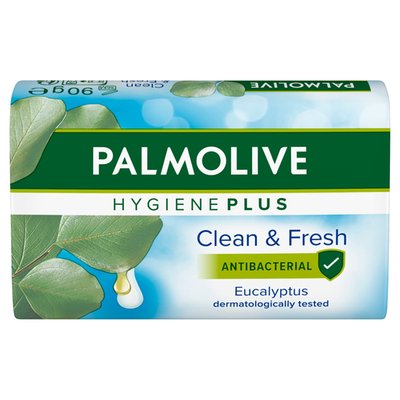 Obrázek Palmolive Hygiene+ Eucalyptus tuhé mýdlo s antibakteriálním účinkem 90g