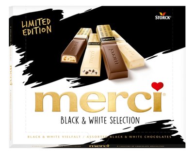 Obrázek merci Black & White Selection 240g