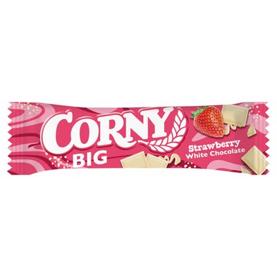 Obrázek Corny BIG cereální tyčinka jahoda-bílá čokoláda 40g