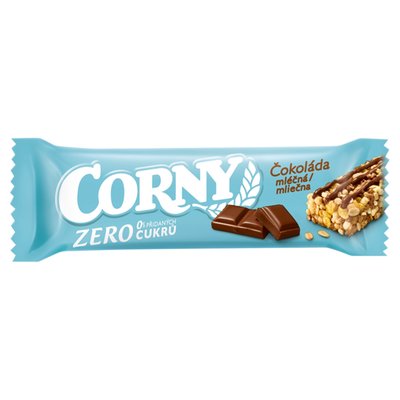 Obrázek X_CORNY ZERO MLECNA COKOLADA 20G