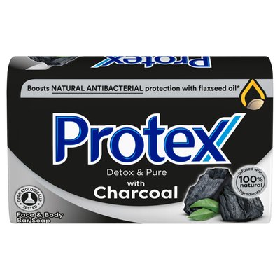 Obrázek Protex Detox & Pure Charcoal tuhé mýdlo 90g