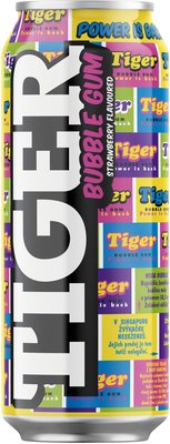 Obrázek Tiger energy drink BUBBLE GUM 0,5L plech