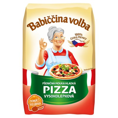 Obrázek Babiččina Volba Pšeničná mouka hladká pizza vysokolepková 1kg