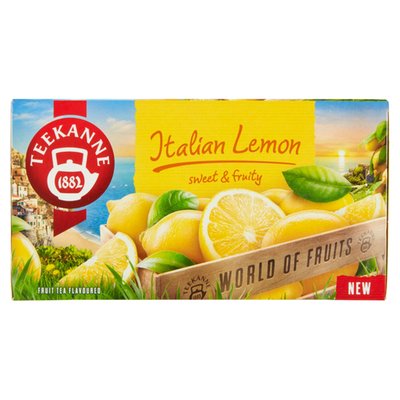 Obrázek Teekanne World of Fruits Italian Lemon ovocno-bylinný čaj 20 x 2g (40g)