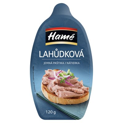 Obrázek Hamé Lahůdková jemná paštika 120g