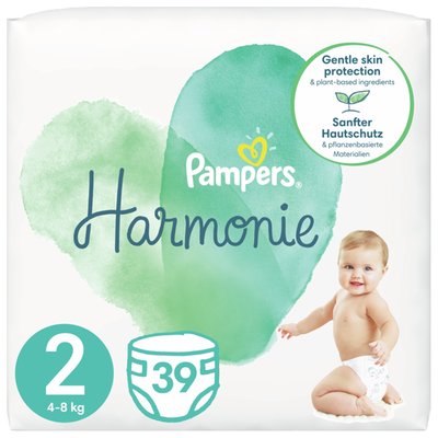 Obrázek Plenkové kalhotky Pampers Harmonie velikost 2, 4-8 kg 39ks