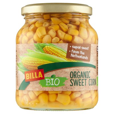 Obrázek BILLA BIO SWEET CORN 340 G