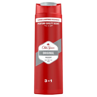 Obrázek Old Spice Original Sprchový Gel A Šampon Pro Muže 400 ml Dlouhotrvající Svěžest