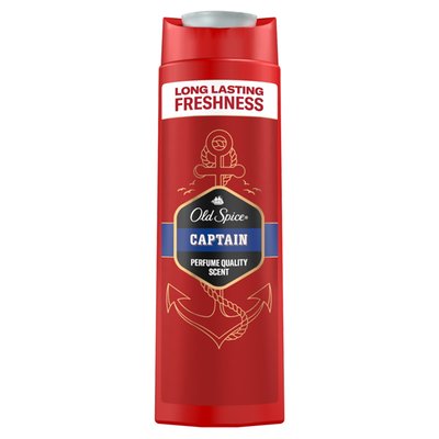 Obrázek Old Spice Captain 3 V 1 Přípravek Na Mytí, Sprchový Gel A Šampon Pro Muže, 400ml