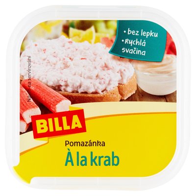 Obrázek BILLA DEL POMAZÁNKA ALA KRAB 135G