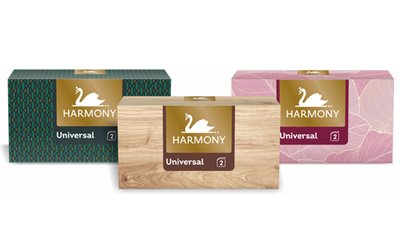 Obrázek Harmony Universal Kosmetické utěrky 2 vrstvy 150 ks