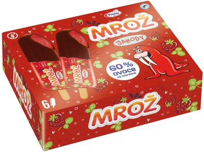 Obrázek Mrož Ovoce Jahody multipack