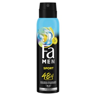 Obrázek Fa Men Sport Deodorant & Bodyspray 2v1 150ml