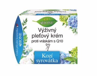 Obrázek Bione Výživný pleťový krém KOZÍ SYROVÁTKA 51 ml