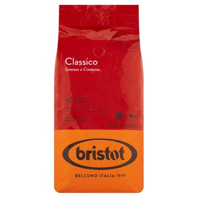 Obrázek Bristot Classico směs druhů pražené zrnkové kávy 1000g