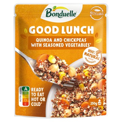 Obrázek Bonduelle Good Lunch quinoa a cizrna s kořeněnou zeleninou 250g